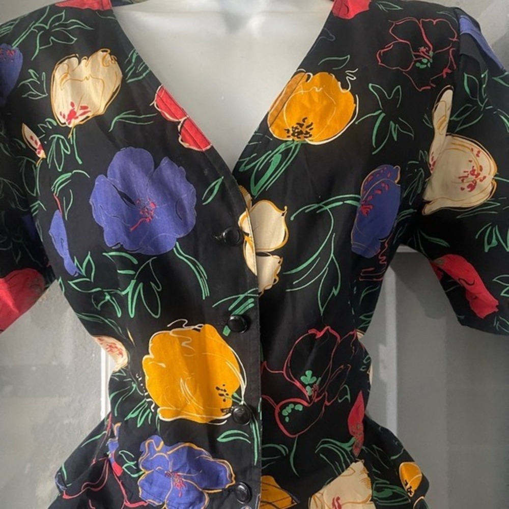 Vintage Ungaro Floral Top - Picture 3 of 6